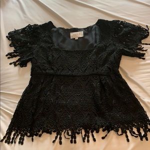 Stone Cold Fox crochet top